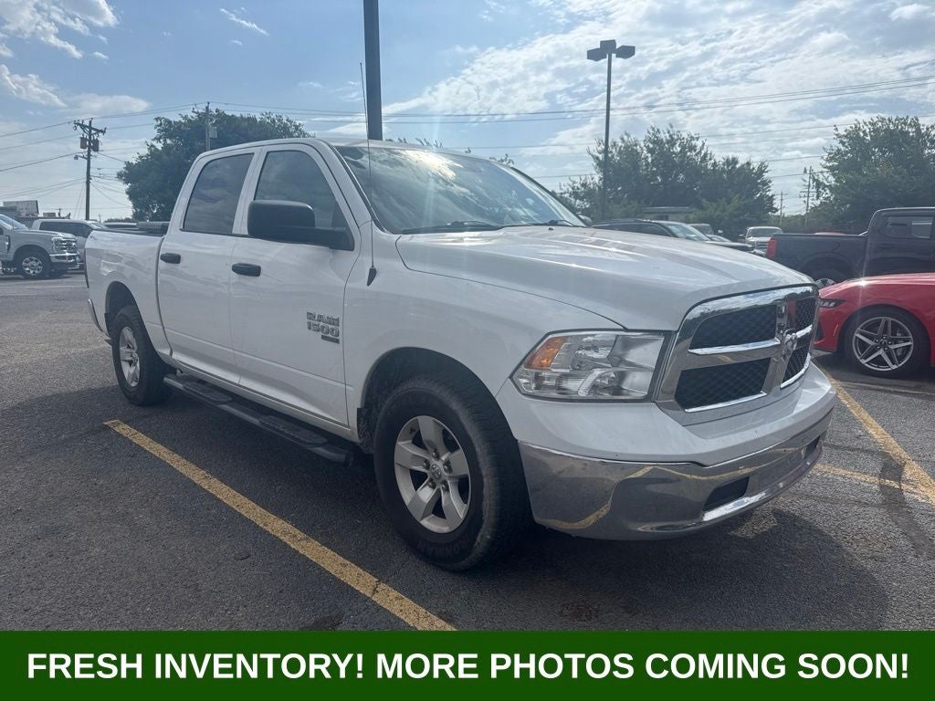 2022 RAM 1500 Classic SLT in Bright White Clearcoat — front three-quarter view