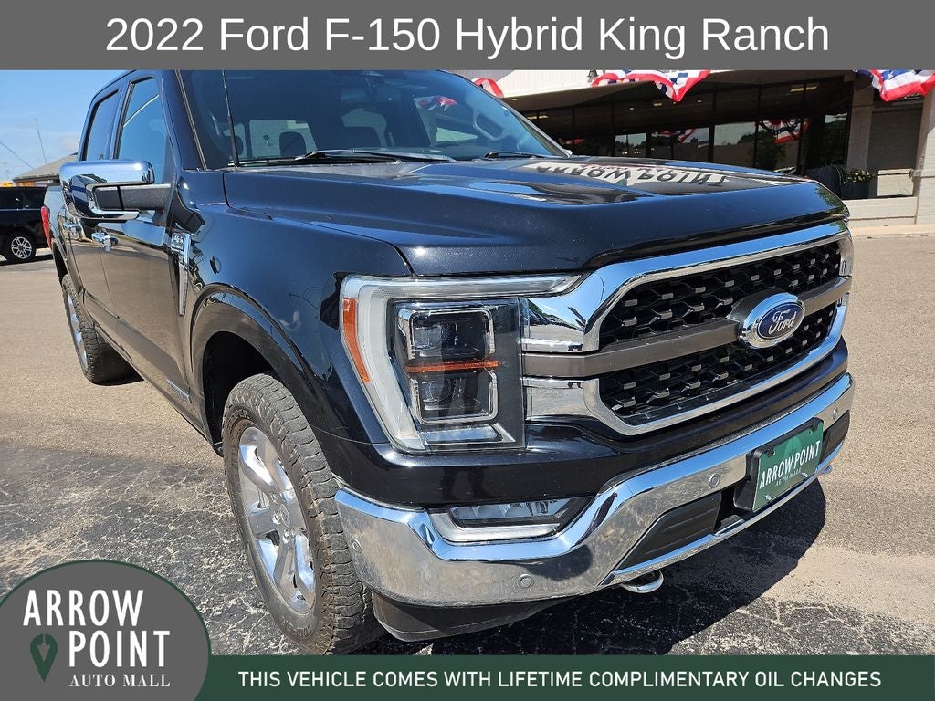 2022 Ford F-150 — side profile view