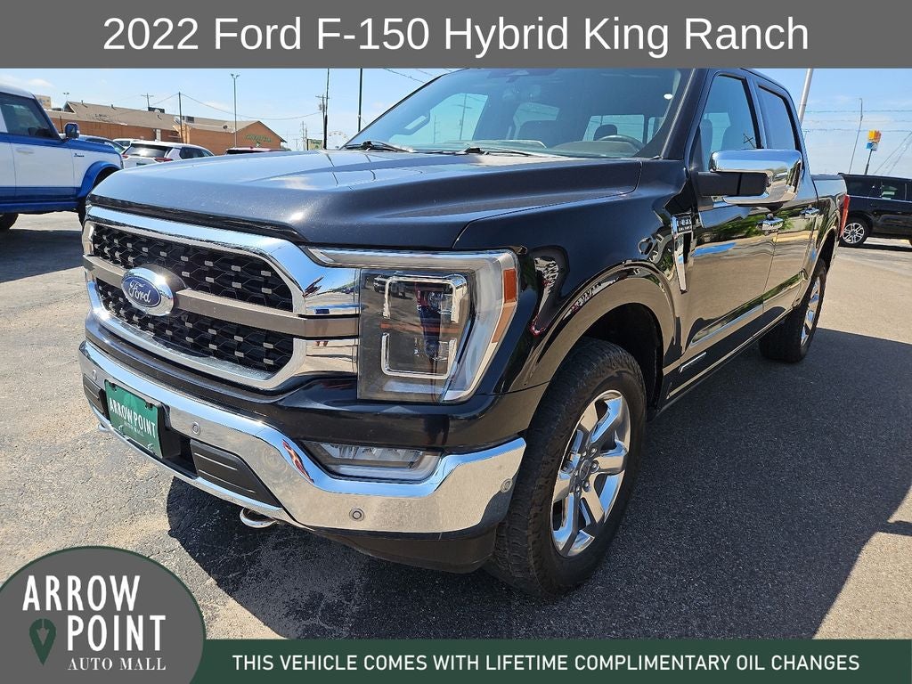 2022 Ford F-150 — interior view