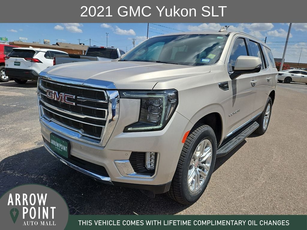 2021 GMC Yukon — interior view