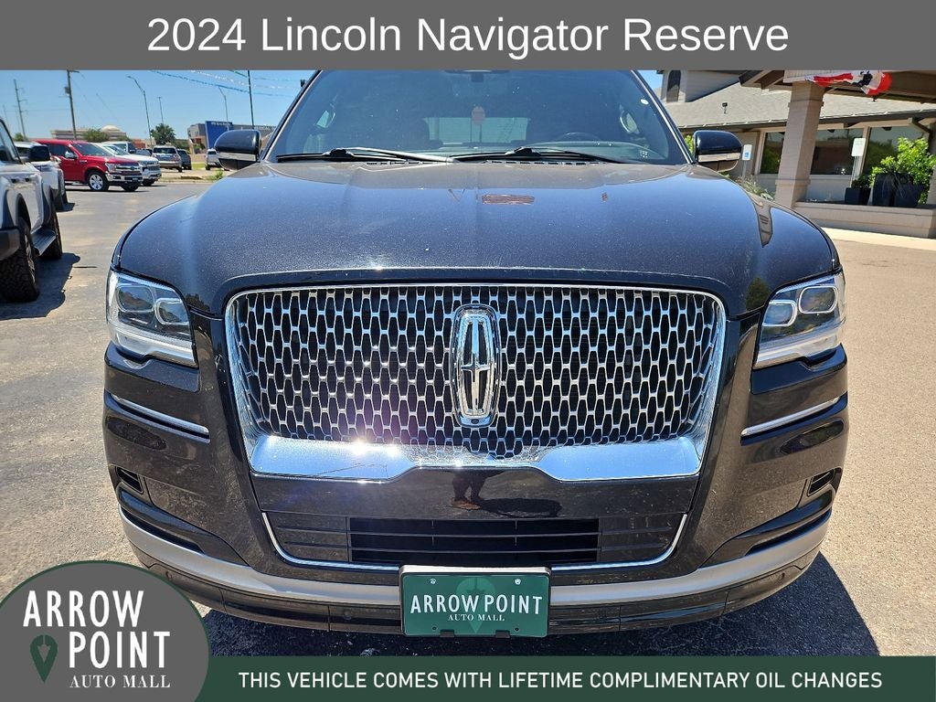 2024 Lincoln Navigator — rear three-quarter view